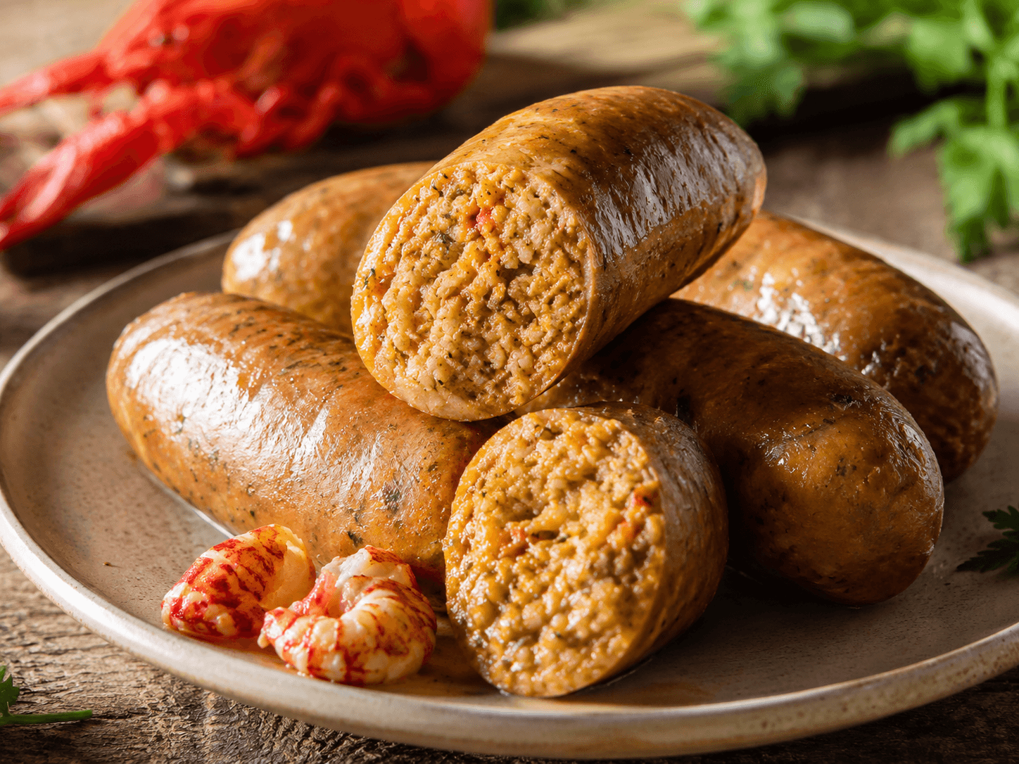 Crawfish boudin